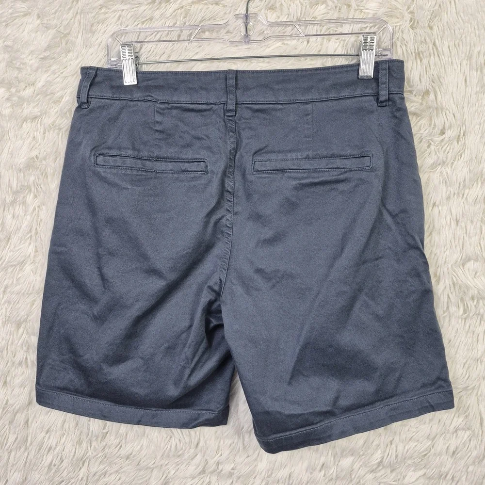 Katin Court Shorts Mens 30 Slate Blue Grey Cotton Stretch Chino Walking Shorts